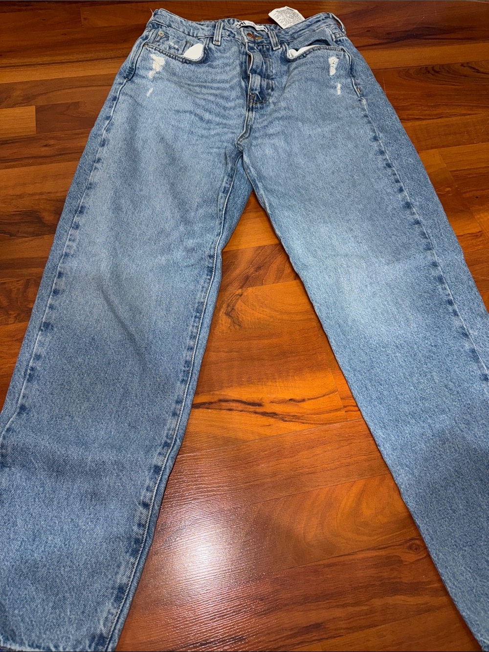 Zara Light Blue Jeans 6